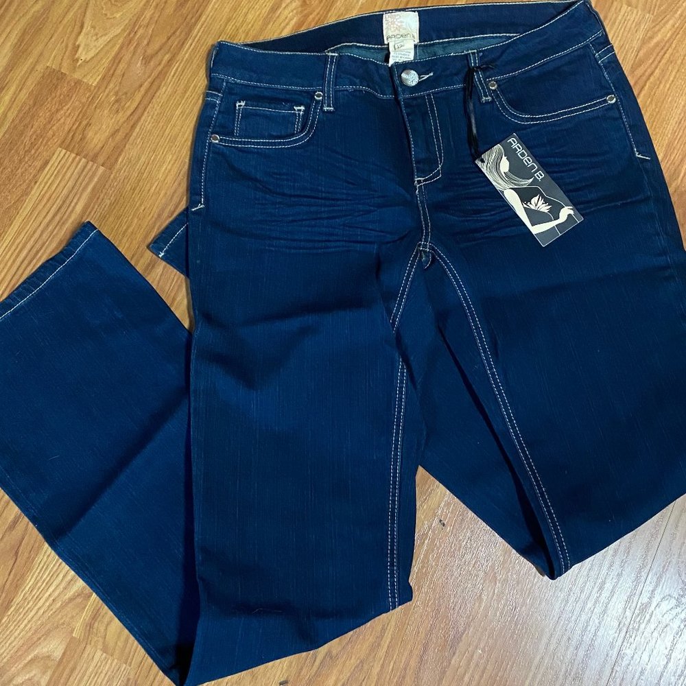 Arden B Bootcut Dark Wash Vintage Denim Size 12